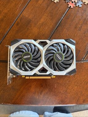 MSI Dual-Fan Graphics Card 1660 Ti